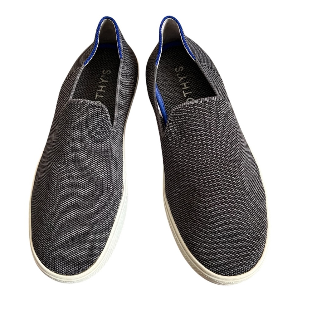 Rothy’s The Original Slip On Sneaker in Steel Gray 8 - Picture 4 of 12